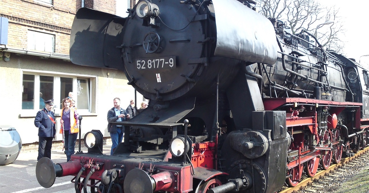 Bahn Sonderverkehr auf der RB60 Bahnstrecke Eberswalde
